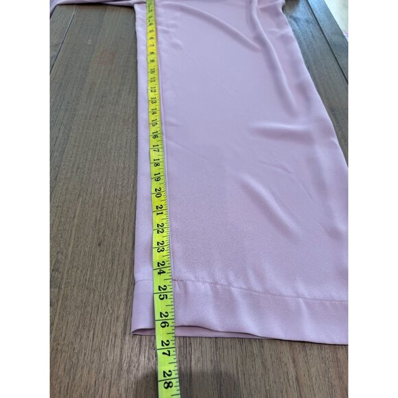 Nicole Miller Pale Pink Wide Leg Pants, size 4 - Picture 10 of 12